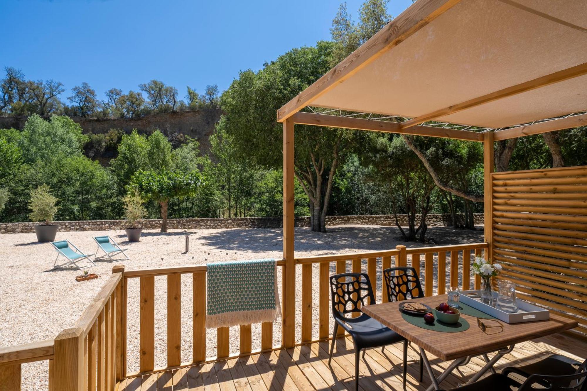 Camping Le Bois Fleuri أرجيليه- سور- مير الغرفة الصورة