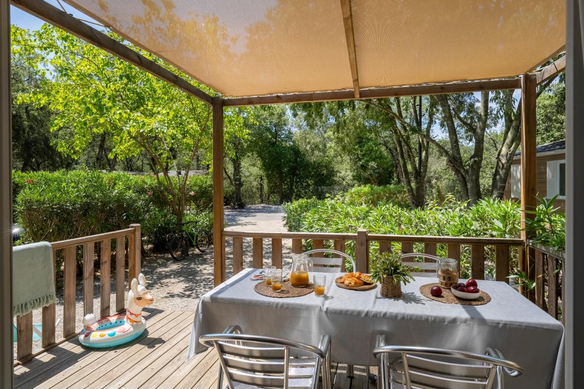 Camping Le Bois Fleuri أرجيليه- سور- مير الغرفة الصورة
